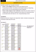 Vorschau - Aufgabenkarten - Brüche mit Brüchen multiplizieren - 2 Dominos mit Lösungen - Seite 1