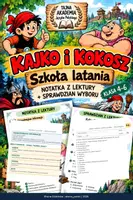 zapowiedź - Kajko i Kokosz. Szkoła latania – notatka + sprawdzian - obwoluta