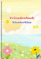 Voorbeeld - voorblad - vriendenboek alle leerjaren + kleuters - Voorblad