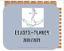 Vorschau - Lehrpläne/Lehrermaterial - Digitaler Lehrerplaner 2020-2021 - Deckblatt