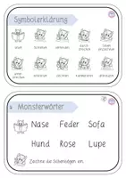 Vorschau - Stationenlernen - Monstermässiges Lesetraining - Seite 3
