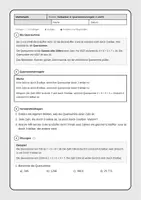 Vorschau - Arbeitsblätter - Teilbarkeit Quersummenregeln Übung & Lösung - Deckblatt