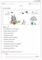 Vorschau - Arbeitsblätter - DaZ / DaF - Halloween - Lokale Präpositionen - Seite 2
