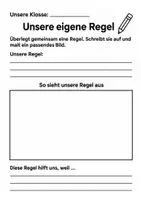 Vorschau - Arbeitsblätter - Rituale & Klassenregeln – 15 Vorlagen für Klassenleitung, Tafelkalender, Klassendienste & visuelle Hilfen - Seite 3