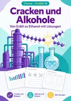 Vorschau - Arbeitsblätter - Cracken und Alkohole Chemie Klasse 10 - Deckblatt