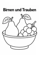 Vorschau - Mal- und Bastelvorlagen - Erntedank-Ausmalheft – 12 einfache Ausmalbilder für Kita, Vorschule & Grundschule - Seite 3