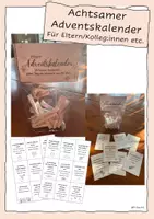 Vorschau - Arbeitsblätter - Achtsamer Adventskalender für Eltern/Kolleg:innen etc. - Deckblatt