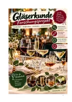 Vorschau - Stundenentwürfe - Gläserkunde – Forschungsprojekt Gastronomie und Service - Deckblatt