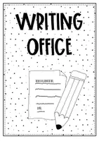 Vorschau - Mal- und Bastelvorlagen - Writing Office | Hilfestation Englisch - Seite 2