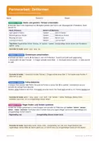 Vorschau - Stationenlernen - Zeitformen | Lernwerkstatt + Lernzielkontrolle | Verben-Tabelle, Präsens, Präteritum | Deutsch Klasse 3/4 | mit Lösungen - Seite 1