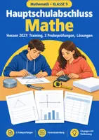 Vorschau - Arbeitsblätter - Hauptschulabschluss Mathe Hessen 2027 - Deckblatt