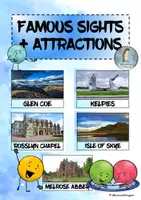 Vorschau - Poster - Scotland Intercultural Studies - Famous Sights and Attractions - Deckblatt