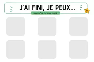 Aperçu - Affichage - Affichage - J'ai fini, je peux ... - Page de couverture