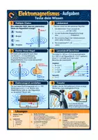 Vorschau - Arbeitsblätter - Elektromagnetismus, Induktion - Physik Klasse 9-10, Übersicht + Aufgaben - Seite 2