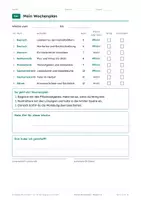 Vorschau - Arbeitsblätter - Herbst Wochenplan Klasse 3-4 – 3 Fächer - Seite 3