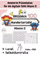 Vorschau - Videos - Blitzblick Hundertertafel ZR 100 für die digitale Tafel - Deckblatt