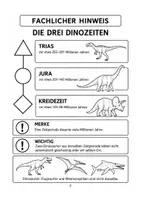 Vorschau - Arbeitsblätter - Dinosaurier Zeitstrahl Sachunterricht Klasse 2 3 4 - Seite 2