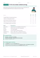 Vorschau - Test - Klassenarbeit Arbeitsvertrag Klasse 9 - Seite 3