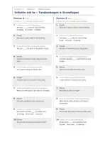 Vorschau - Arbeitsblätter - Infinitiv mit to – Tandembögen Englisch - Seite 2