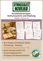 Vorschau - Unterrichtsreihen - Naturwissenschaften Gymnasium – wachsendes Materialpaket | Biologie, Chemie, Physik | Basis, Vertiefung, Experte | mit Klassenarbeiten und Erwartungshorizont | Klasse 5–10 - Seite 1