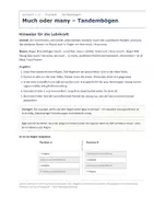 Vorschau - Arbeitsblätter - Much oder many – Arbeitsblätter, Quiz & Test - Seite 1