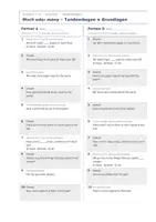 Vorschau - Arbeitsblätter - Much oder many – Arbeitsblätter, Quiz & Test - Seite 2