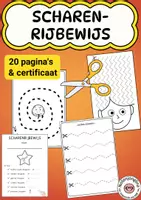 Voorbeeld - Werkbladen - Knipdiploma / Knipoefeningen - Voorblad