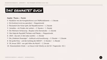 Vorschau - Präsentationen/Tafelbilder - Die Weimarer Republik 1918–1933 – Foliensatz Geschichte Klasse 9 (PPTX + PDF, 252 Folien) | Geschichtsträchtig - Seite 3