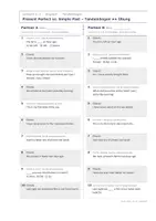 Vorschau - Arbeitsblätter - Unterschied Present Perfect Simple Past – Komplettpaket - Seite 3
