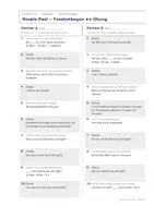 Vorschau - Arbeitsblätter - Simple Past – Tandembögen Englisch - Seite 3