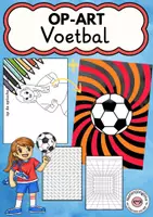 Voorbeeld - Tekenen en knutsel sjablonen - Voetbal kunstproject op-art WK Voetbal 2026 kunst - Voorblad