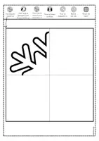 Voorbeeld - Tekenen en knutsel sjablonen - Sneeuwvlok knipkunst sjabloon sneeuwvlok maken - Pagina 3
