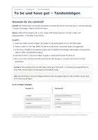 Vorschau - Arbeitsblätter - To be und have got – Tandembögen Englisch - Seite 1
