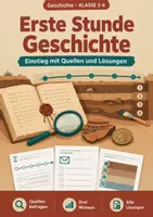 Vorschau - Arbeitsblätter - Klassenarbeiten Geschichte, Erdkunde, PoWi Klasse 5-9 - Seite 1