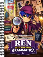 anteprima - Esercizi - Grammatica: i misteri delle parole e della grammatica - Pagina di copertina