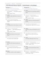 Vorschau - Arbeitsblätter - Non-defining relative clauses – Komplettpaket - Seite 2