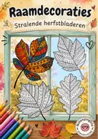 Voorbeeld - Tekenen en knutsel sjablonen - Herfst raamdecoratie stralende herfstbladeren - Voorblad