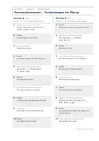 Vorschau - Arbeitsblätter - Personalpronomen – Arbeitsblätter, Quiz & Test - Seite 3