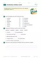 Vorschau - Arbeitsblätter - Ferienerlebnisse erzählen Klasse 6 - Seite 3