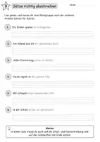 Vorschau - Arbeitsblätter - Richtig abschreiben-3 - Seite 3