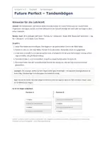 Vorschau - Arbeitsblätter - Future Perfect – Arbeitsblätter, Quiz & Test - Seite 1