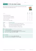 Vorschau - Test - Klassenarbeit Verben erkennen Klasse 2 - Seite 3