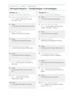 Vorschau - Arbeitsblätter - Personal passive – Arbeitsblätter, Quiz & Test - Seite 2