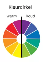 Voorbeeld - Tekenen en knutsel sjablonen - Herfst rasterplaten – kleurplaten met warm-koudcontrast - Pagina 1