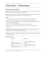 Vorschau - Arbeitsblätter - Past Perfect – Arbeitsblätter, Quiz & Test - Seite 1