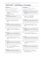 Vorschau - Arbeitsblätter - Past Perfect – Arbeitsblätter, Quiz & Test - Seite 2