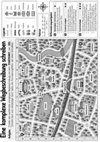 Vorschau - Arbeitsblätter - Wegbeschreibung – Formulierungshilfen in 3 Niveaustufen 5/6 - Deckblatt
