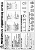 Vorschau - Arbeitsblätter - Wegbeschreibung – Formulierungshilfen in 3 Niveaustufen 5/6 - Seite 1