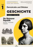 Vorschau - Arbeitsblätter - Die Weimarer Republik – Tests und Klassenarbeiten Geschichte Klasse 9 mit Lösungen | Geschichtsträchtig - Deckblatt