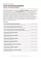 Vorschau - Arbeitsblätter - Die Weimarer Republik – Tests und Klassenarbeiten Geschichte Klasse 9 mit Lösungen | Geschichtsträchtig - Seite 1